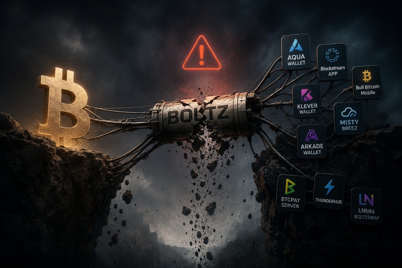 Boltz spegne gli swap: quando un servizio diventa infrastruttura per tutto Bitcoin