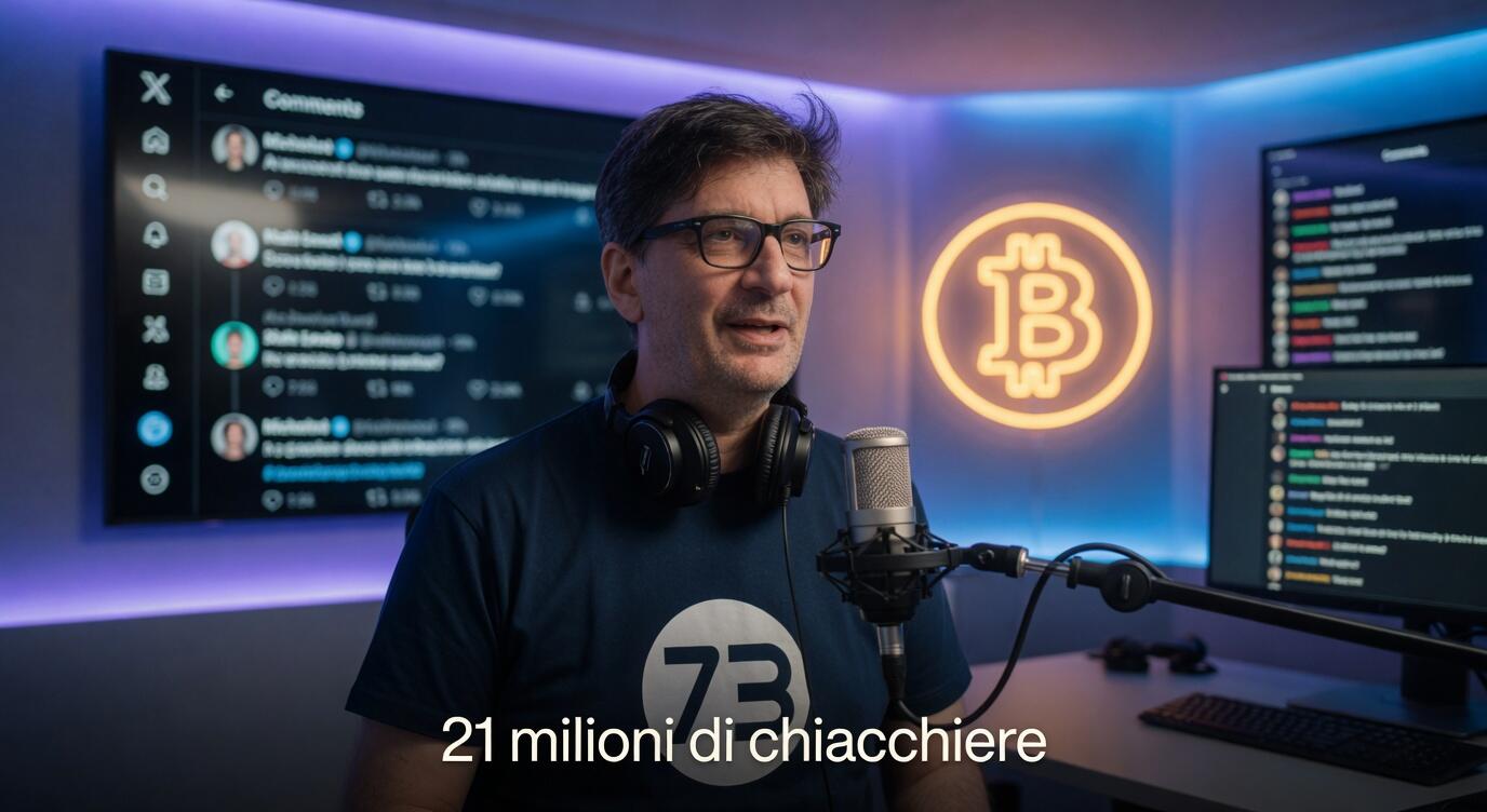 Michele Gandolfi a 21 Milioni Di Chiacchiere: Bitcoin, libertà e cultura della sovranità