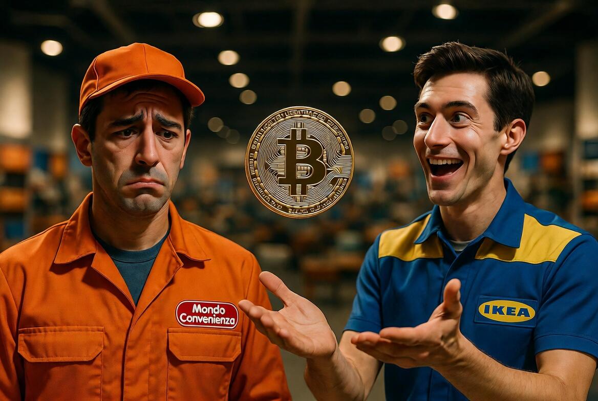 Mondo Convenienza rimuove i pagamenti in Bitcoin