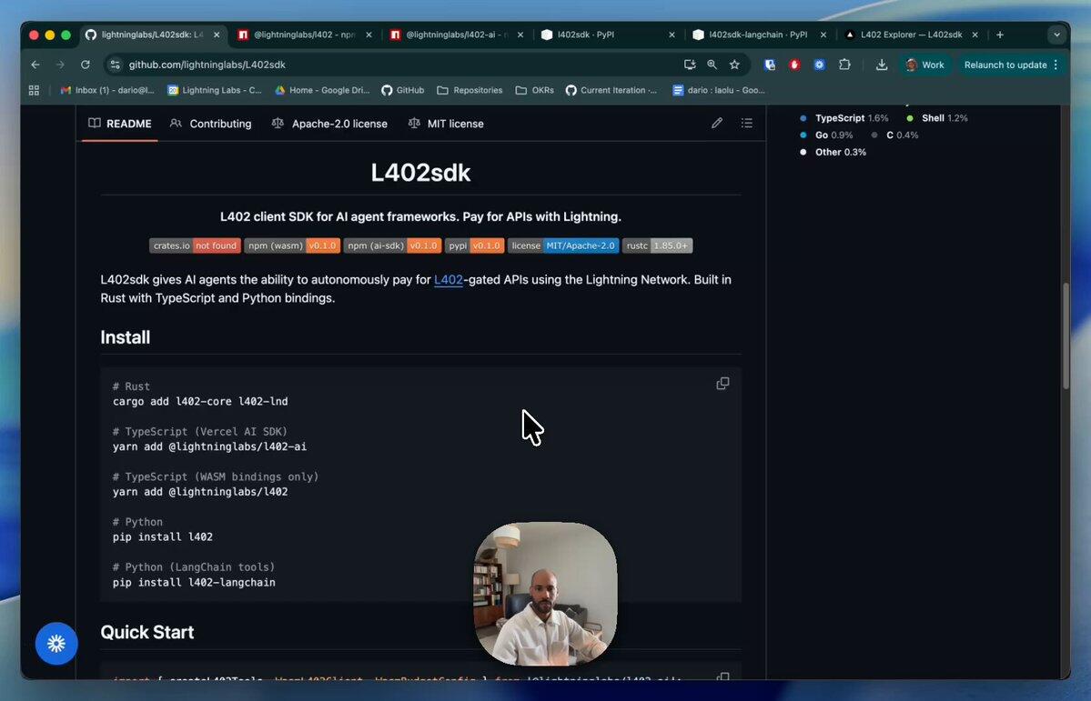 Lightning Labs presenta l'L402 SDK